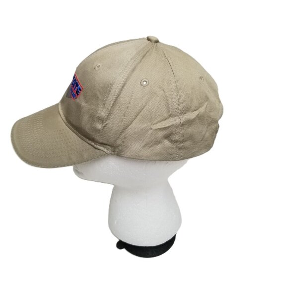 Port Company Interstate Transport Repair Hat Khaki Tan Embroidered Trucker Cap - Picture 4 of 6